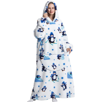 CloudBlanket™ Oversized Wearable Blanket Hoodie